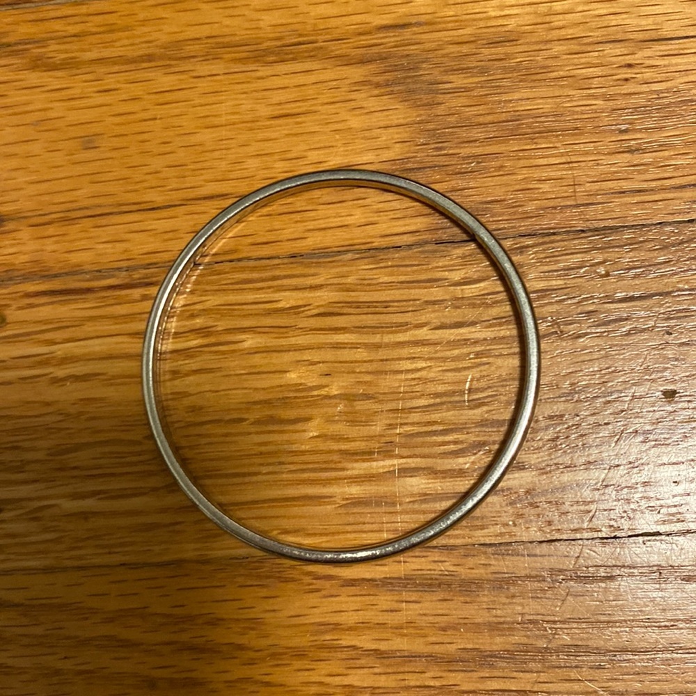 Gently Used Silver Bangle
